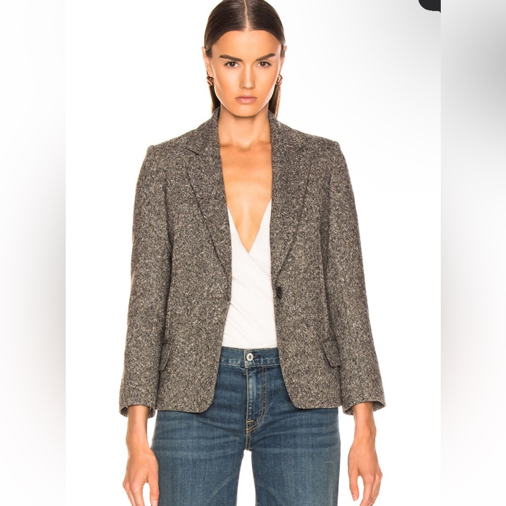 NEW Nili Lotan Blazer in Brown- Size 6  #C1622